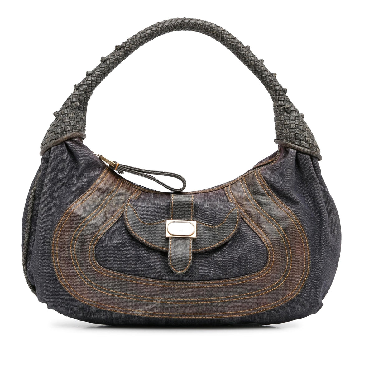 Fendi Denim Spy Hobo (SHG-Txb2Ws) Rovelle Bags