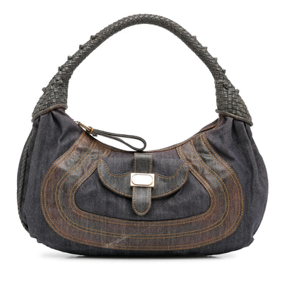 Fendi Denim Spy Hobo (SHG-Txb2Ws) Rovelle Bags