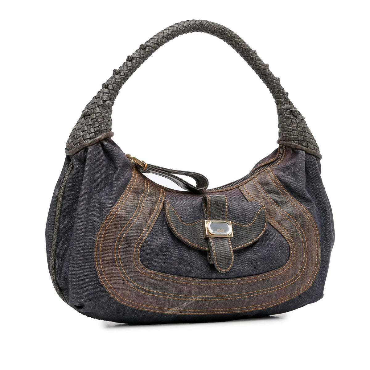 Fendi Denim Spy Hobo (SHG-Txb2Ws) Rovelle Bags