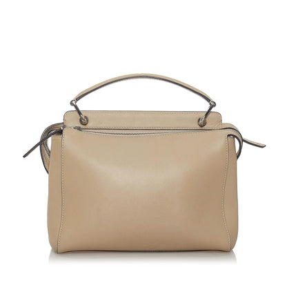 Fendi DotCom Leather Satchel (SHG-28310) Rovelle Bags