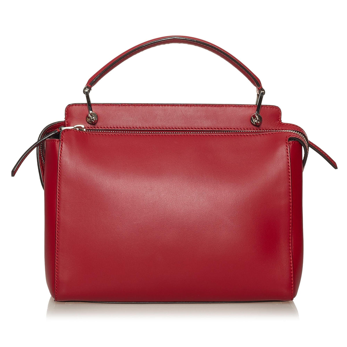 Fendi DotCom Leather Satchel (SHG-29019) Rovelle Bags