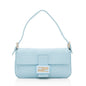 Fendi Embossed Nappa Leather Baguette Shoulder Bag (SHF-19361) Rovelle Bags