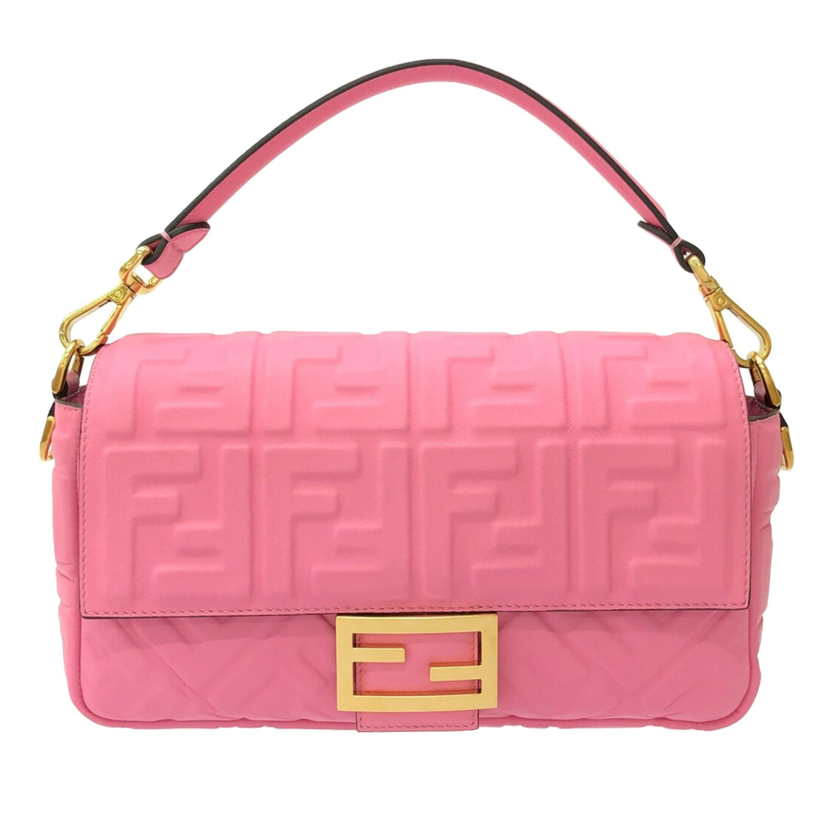 Fendi Embossed Zucca 1974 Baguette Bag (SHG-eYXNQ3) Rovelle Bags