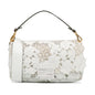 Fendi Embroidered Lace Baguette Satchel (SHG-iD9Gxu) Rovelle Bags