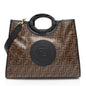 Fendi FF Coated Canvas 1974 Runaway Shopper Tote (SHF-tIEaHe) Rovelle Bags