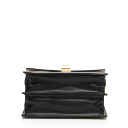 Fendi FF Embossed Calfskin Kan I Small Shoulder Bag (SHF-V5TTUT) Rovelle Bags