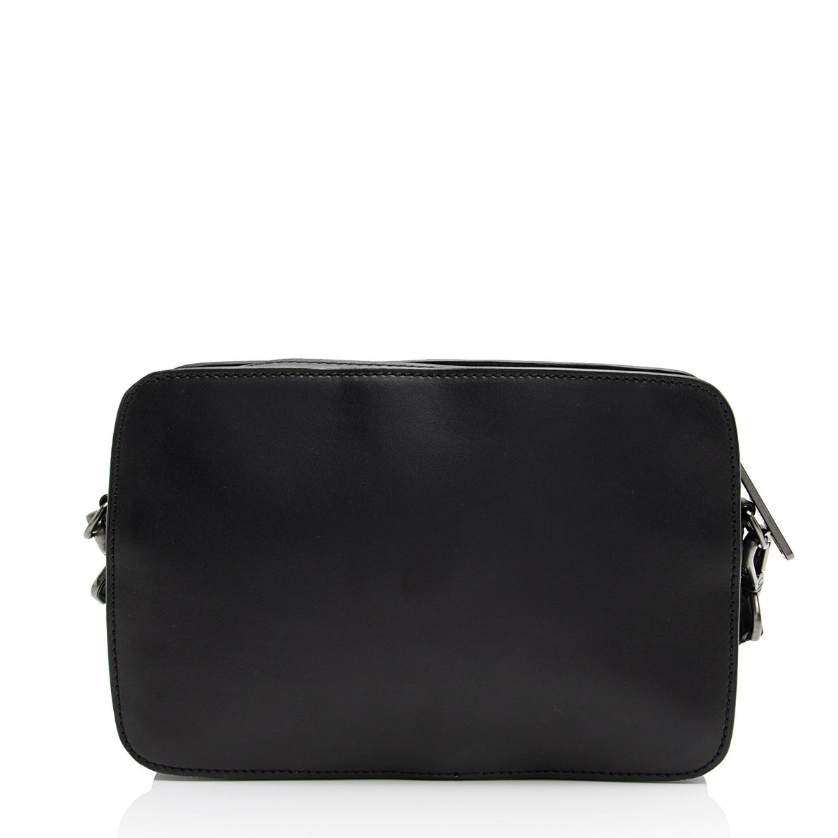 Fendi FF Embossed Calfskin St. Zucca Messenger (SHF-QOa4iu) Rovelle Bags