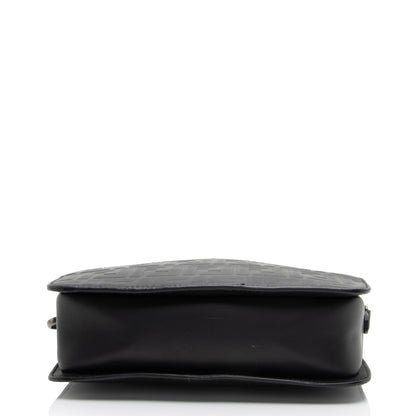 Fendi FF Embossed Calfskin St. Zucca Messenger (SHF-QOa4iu) Rovelle Bags