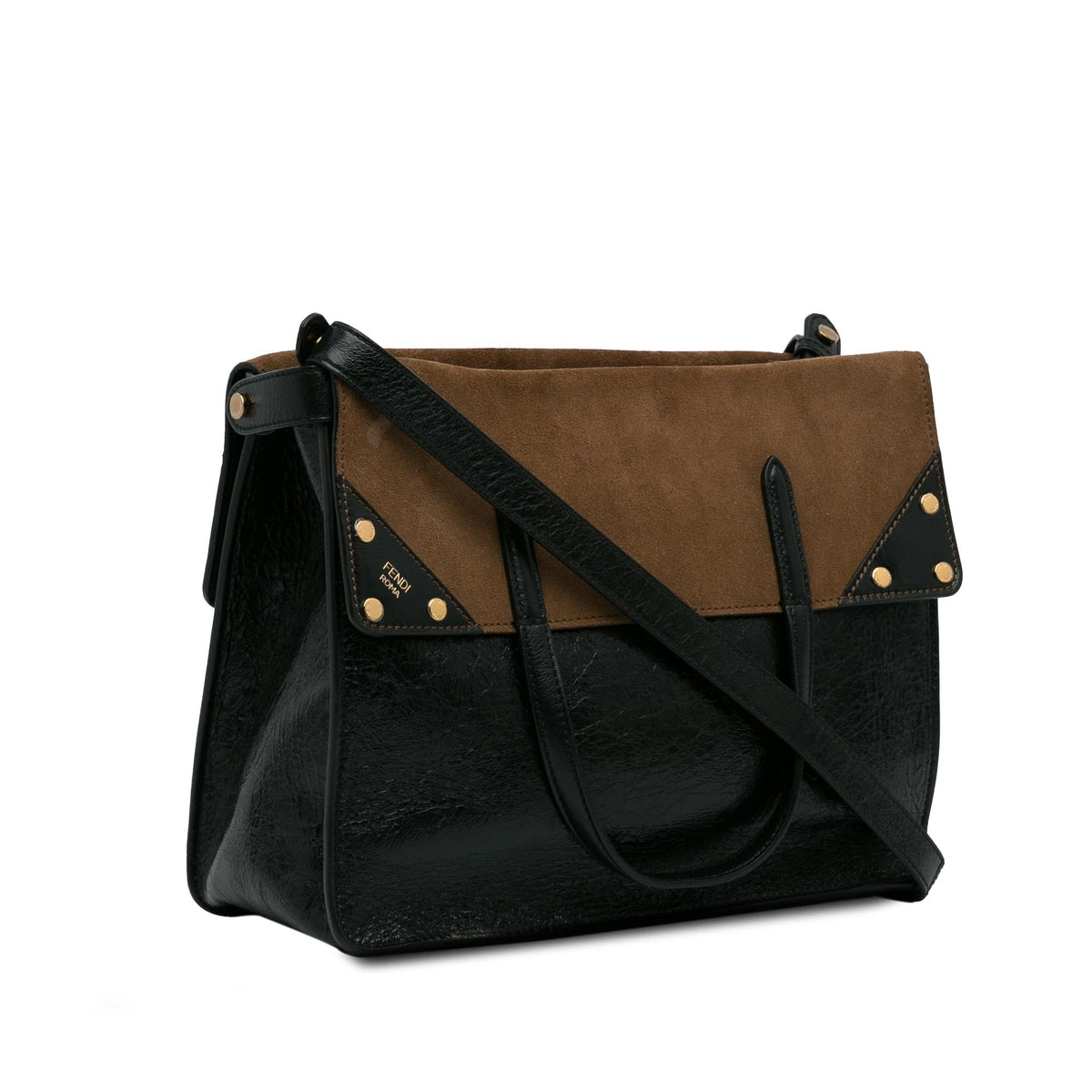 Fendi FF Flip Satchel (SHG-HyLxzT) Rovelle Bags