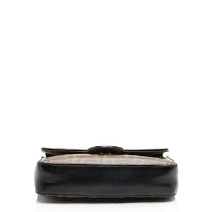 Fendi FF Spalmati 1974 Double F Mini Shoulder Bag (SHF-dtq1XP) Rovelle Bags
