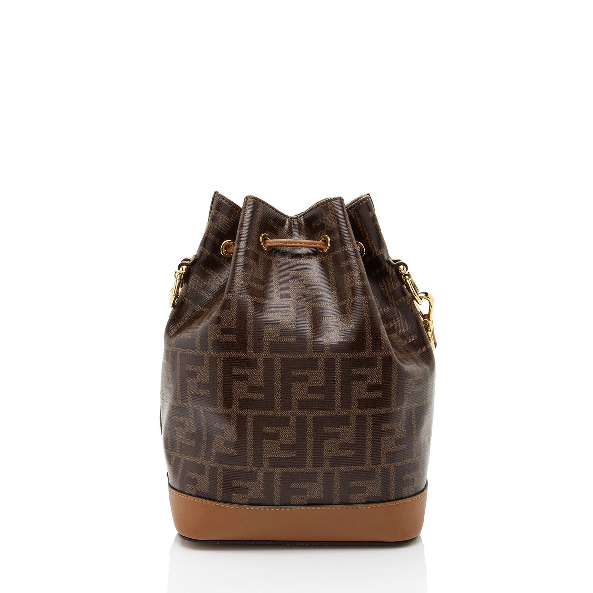 Fendi FF Spalmati Mon Tresor Grande Shoulder Bag Rovelle Bags