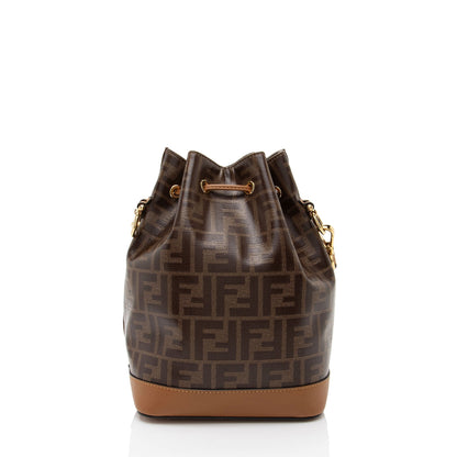 Fendi FF Spalmati Mon Tresor Grande Shoulder Bag Rovelle Bags