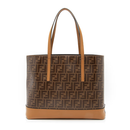 Fendi FF Spalmati Vetrificato Shopper Tote (SHF-23631) Rovelle Bags