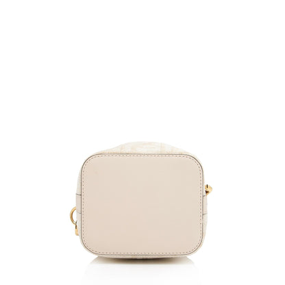 Fendi FF Tapestry Mon Tresor Mini Bucket Bag (SHF-GhSmGT) Rovelle Bags