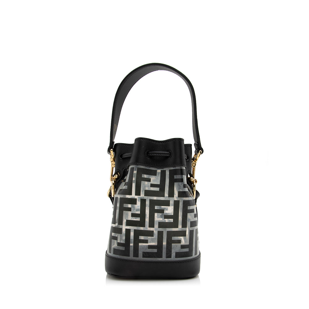 Fendi FF Translucent Mon Tresor Mini Bucket Bag (SHF-17082) Rovelle Bags