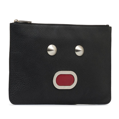 Fendi Faces Zip Clutch (SHG-s4AsdX) Rovelle Bags