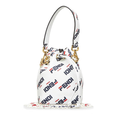 Fendi Fendi X Fila Mania Mini Mon Tresor Bucket Bag Shg-H1Pubx Rovelle Bags