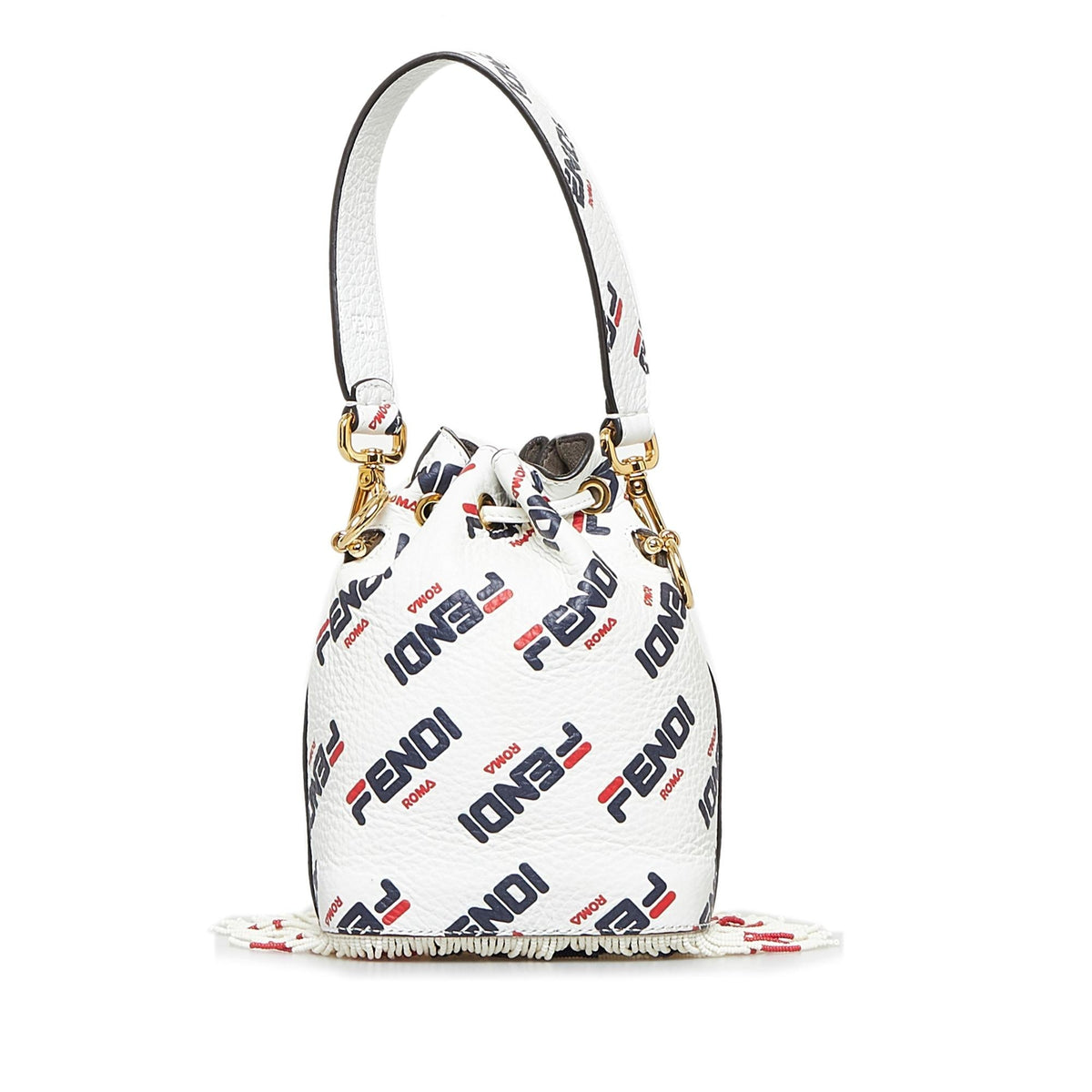 Fendi Stripes Convertible Baguette Shg-Lozalr Rovelle Bags
