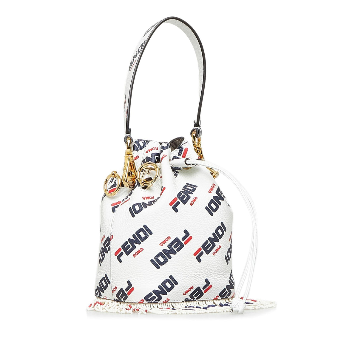 Fendi Stripes Convertible Baguette Shg-Lozalr Rovelle Bags