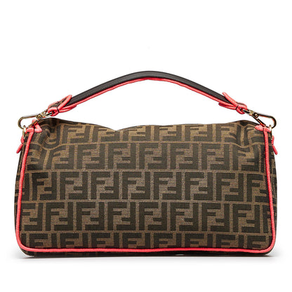 Fendi Luxury Zucca Red Handbag Rovelle Bags