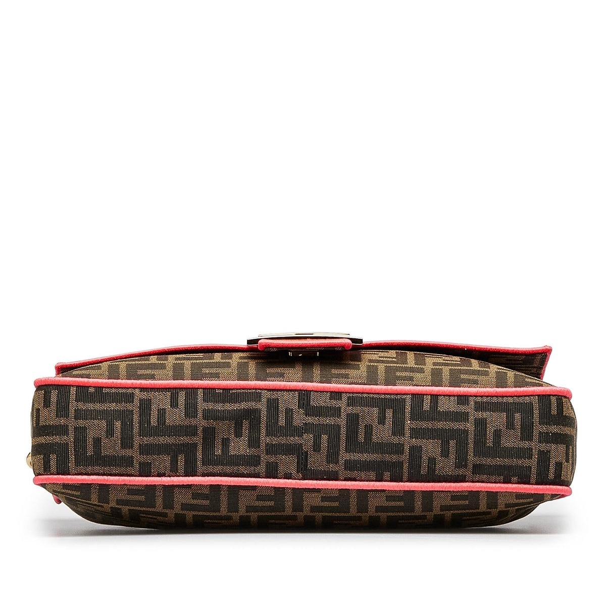 Fendi Luxury Zucca Red Handbag Rovelle Bags