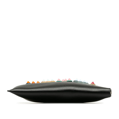 Fendi Fun Fair Studded Clutch (SHG-isvUj2) Rovelle Bags