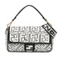 Fendi Joshua Vides California Sky Medium Embossed Baguette Satchel (SHG-RIAO8l) Rovelle Bags