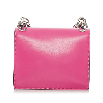 Fendi Kan I Leather Crossbody Bag (SHG-28827) Rovelle Bags
