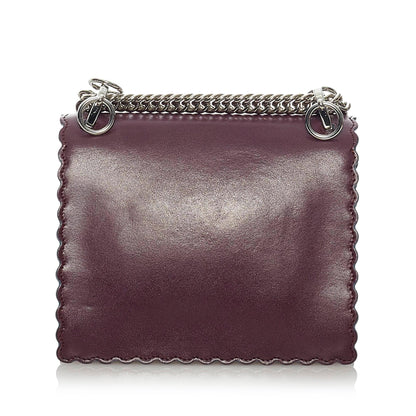 Fendi Kan I Leather Crossbody Bag (SHG-28883) Rovelle Bags