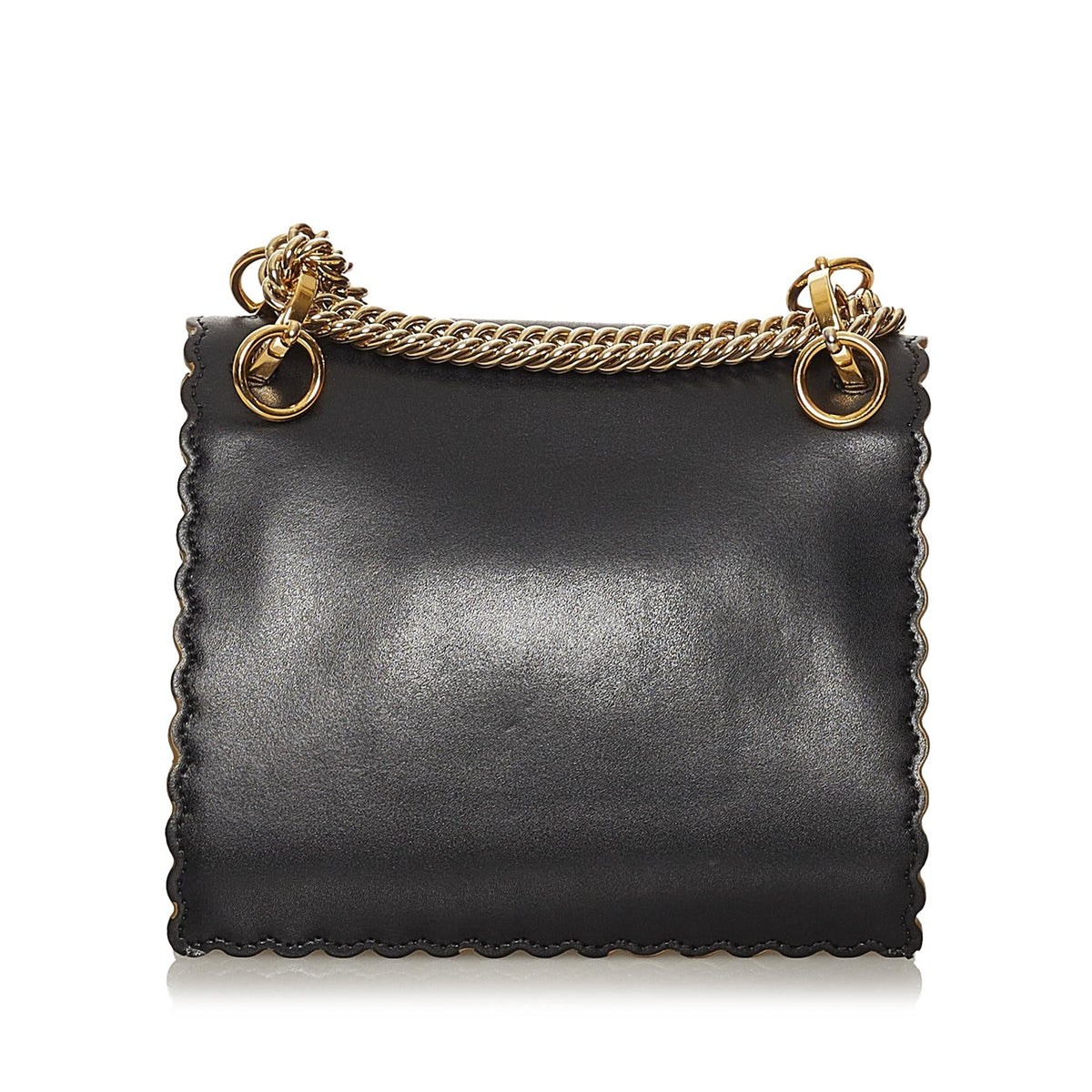 Fendi Kan I Leather Crossbody Bag (SHG-29202) Rovelle Bags
