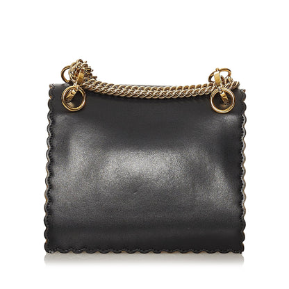 Fendi Kan I Leather Crossbody Bag (SHG-29202) Rovelle Bags