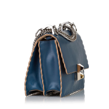 Fendi Kan I Leather Crossbody Bag (SHG-31451) Rovelle Bags