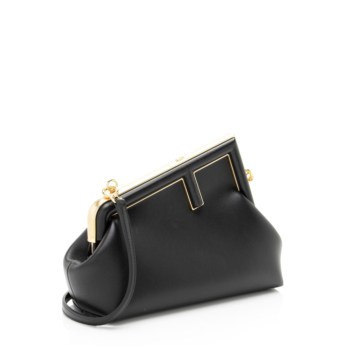 Fendi Lambskin Fendi First Small Shoulder Bag Rovelle Bags