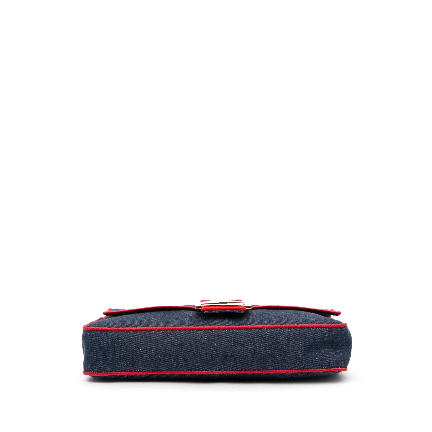Fendi Baguette Leather Red Shoulder Bag Style 52 Rovelle Bags