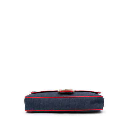 Fendi Baguette Leather Red Shoulder Bag Style 52 Rovelle Bags
