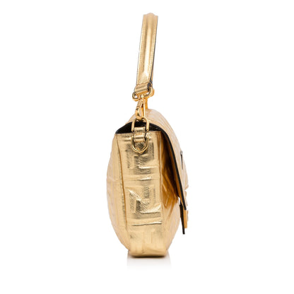 Fendi Large Embossed Zucca Baguette (SHG-ZcKJ66) Rovelle Bags