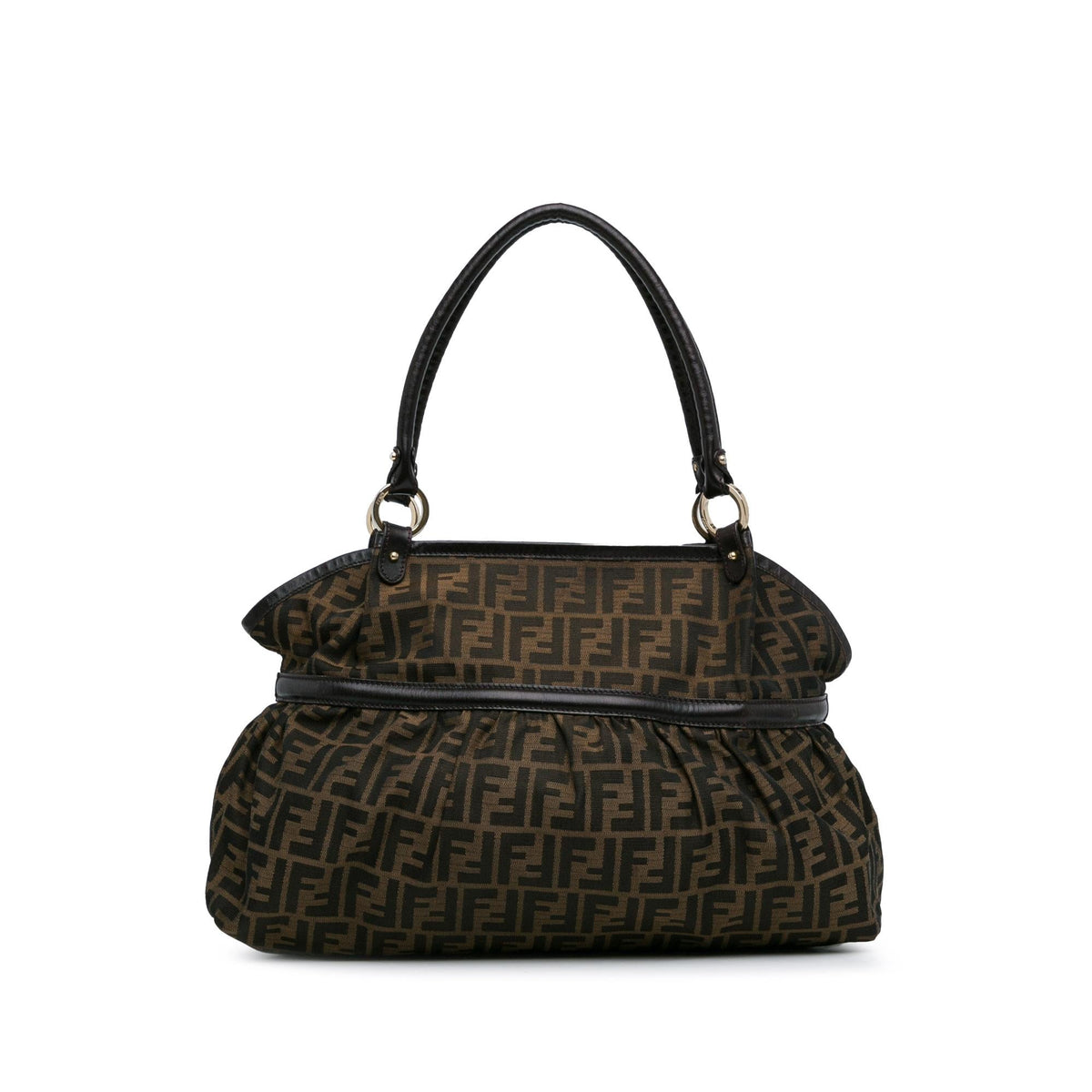 Fendi Large Zucca Canvas Chef Shoulder Bag (SHG-fxpyVR) Rovelle Bags