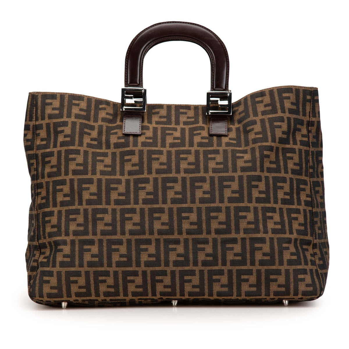 Fendi Large Zucca Canvas Twins Tote Shg-Kzs55H Rovelle Bags