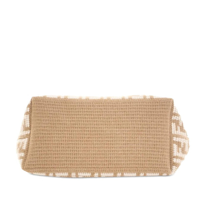 Fendi Large Zucca Cashmere Shopper Tote (SHG-eInhrd) Rovelle Bags