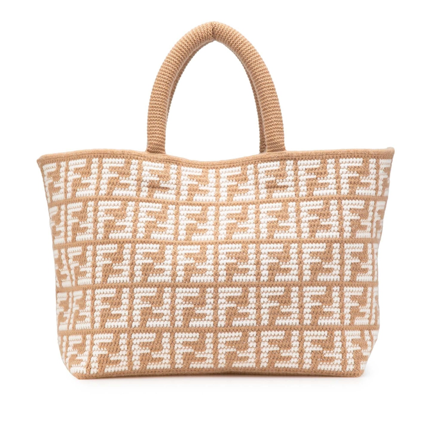 Fendi Roll Canvas Red Tote Bag Style 2 Rovelle Bags