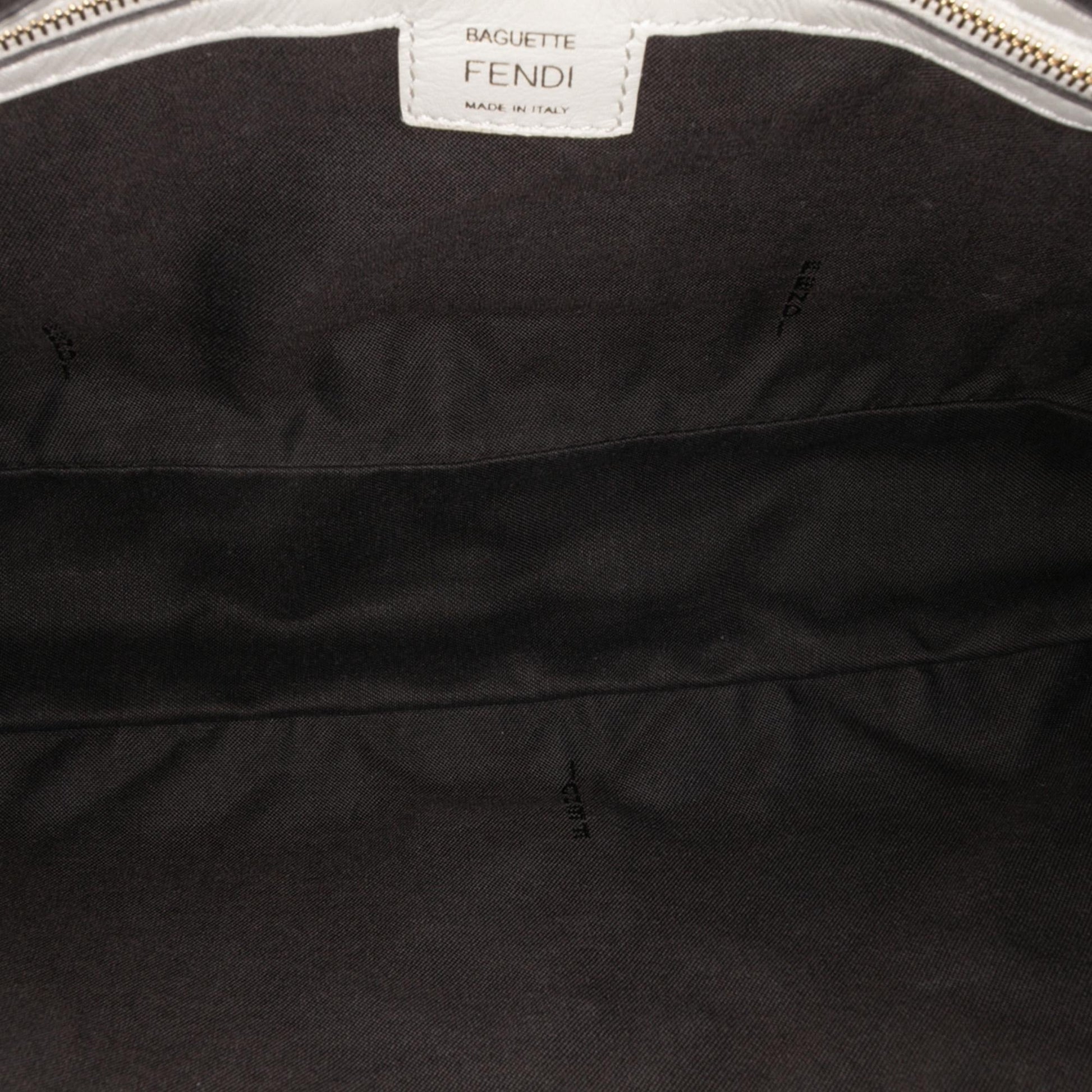 Fendi Baguette Leather Red Shoulder Bag Style 87 Rovelle Bags