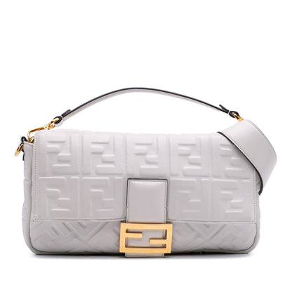 Fendi Baguette Leather Red Shoulder Bag Style 87 Rovelle Bags