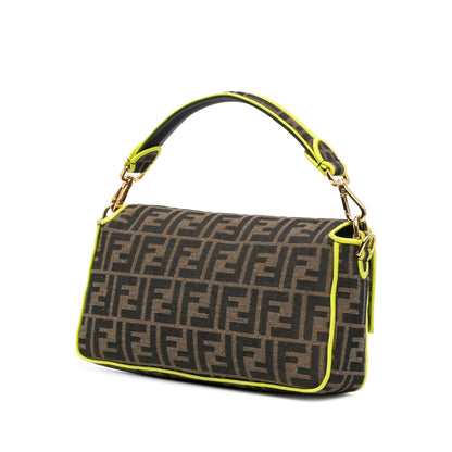 Fendi Leopard Print Canvas Shoulder Bag Shg-Mavci8 Rovelle Bags