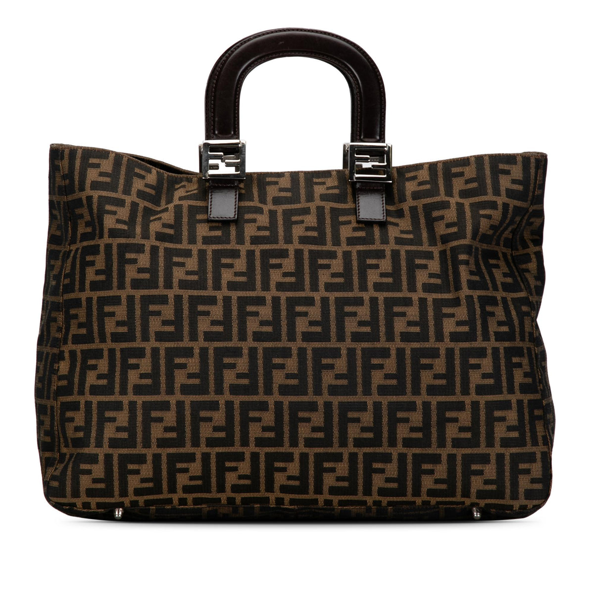 Fendi Large Zucca Twins Tote (SHG-uvEf47) Rovelle Bags