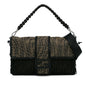 Fendi Large Zucca Vertigo Mesh Baguette Satchel (SHG-dmuY2A) Rovelle Bags
