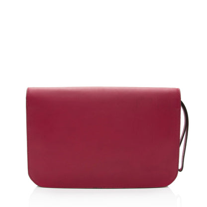 Fendi Leather 2Jours Envelope Clutch (SHF-tw1GaP) Rovelle Bags