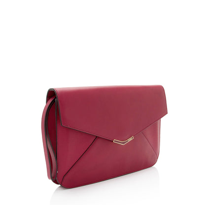 Fendi Leather 2Jours Envelope Clutch (SHF-tw1GaP) Rovelle Bags