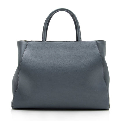 Fendi Leather 2Jours Medium Tote (SHF-17665) Rovelle Bags