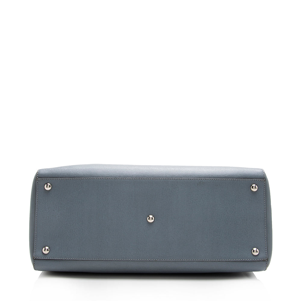 Fendi Leather 2Jours Medium Tote (SHF-17665) Rovelle Bags
