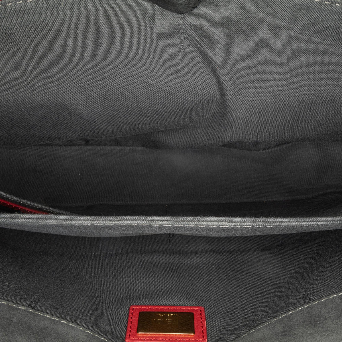 Fendi Leather 3Baguette Shoulder Bag Rovelle Bags